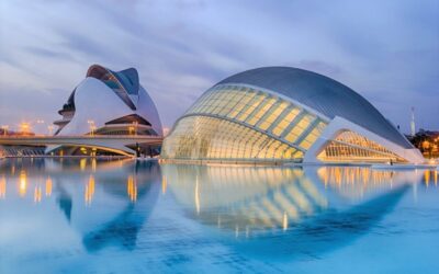CIty of Arts and Sciences in Valencia, a must for budget traveler