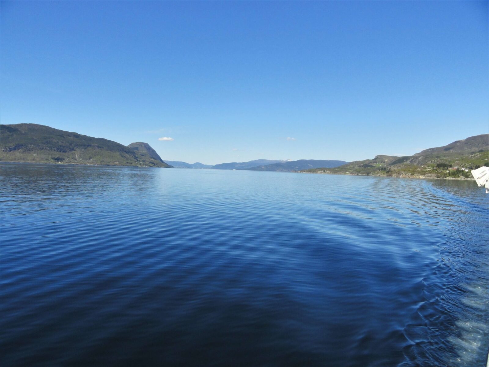 Чистейшая вода норвежских фьордов