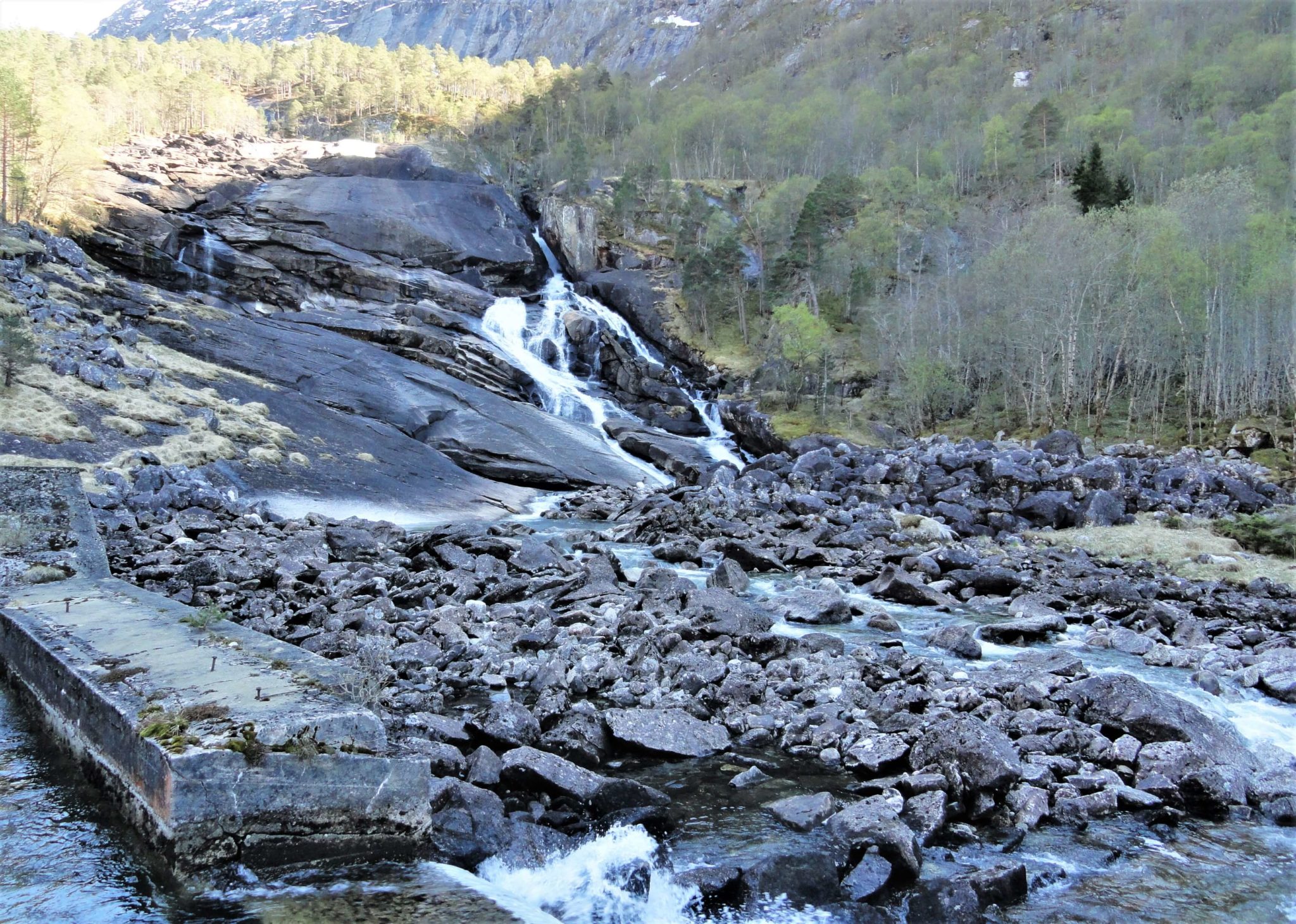 Waterfall Valley, Norway 