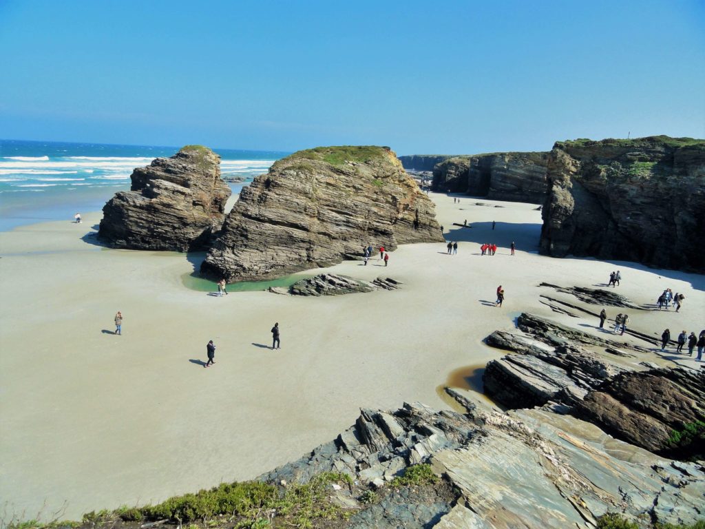 Playa de las Catedrales, Астурия, Испания