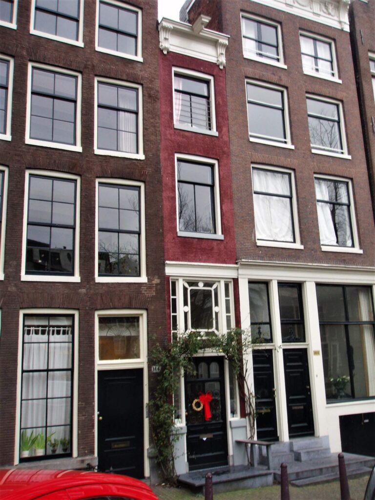 Najwęższy dom świata w Amsterdamie