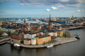 Widok panoramiczny na wyspę w Sztokholmie, zwiedzanie w 1 dzień