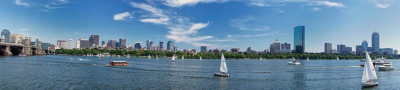 Panorama, zatoka, wieżowce, co warto zobaczyć w Bostonie