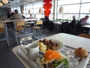 IKEA meatballs cafe food in Stockholm itinerary