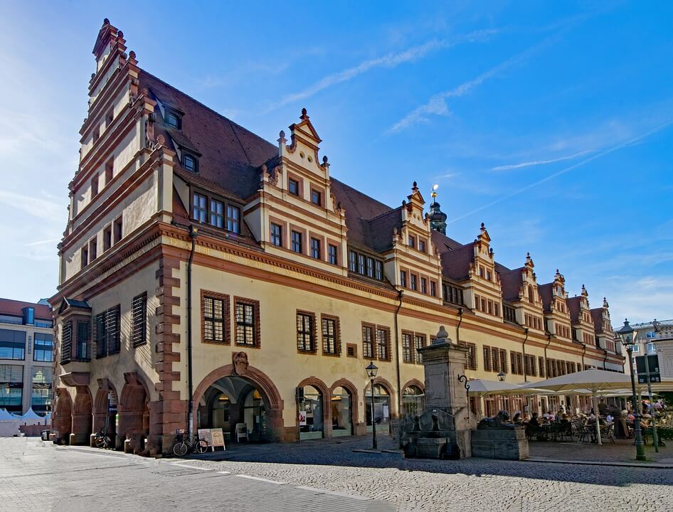 Architektura Starego Ratusza w Lipsku, Niemcy