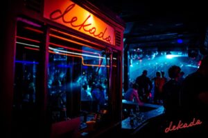Decada nightclub full in Warsaw