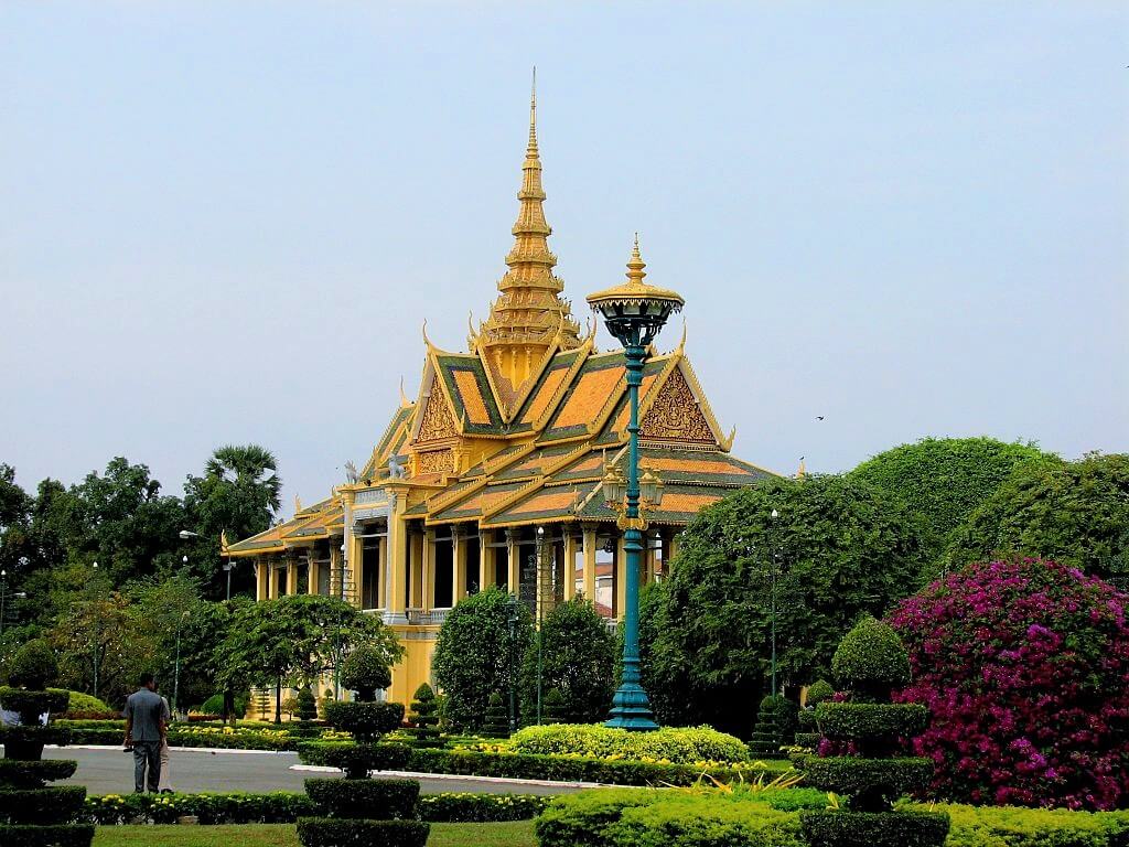 Złoty Pałac Królewski w Phnom Penh, najlepsze atrakcje Kambodży