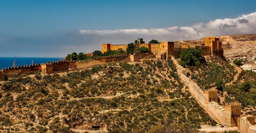 Zamek Gibralfaro w Maladze