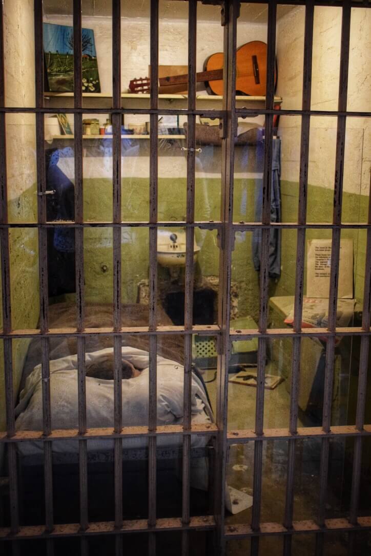 cell in Alcatraz prison