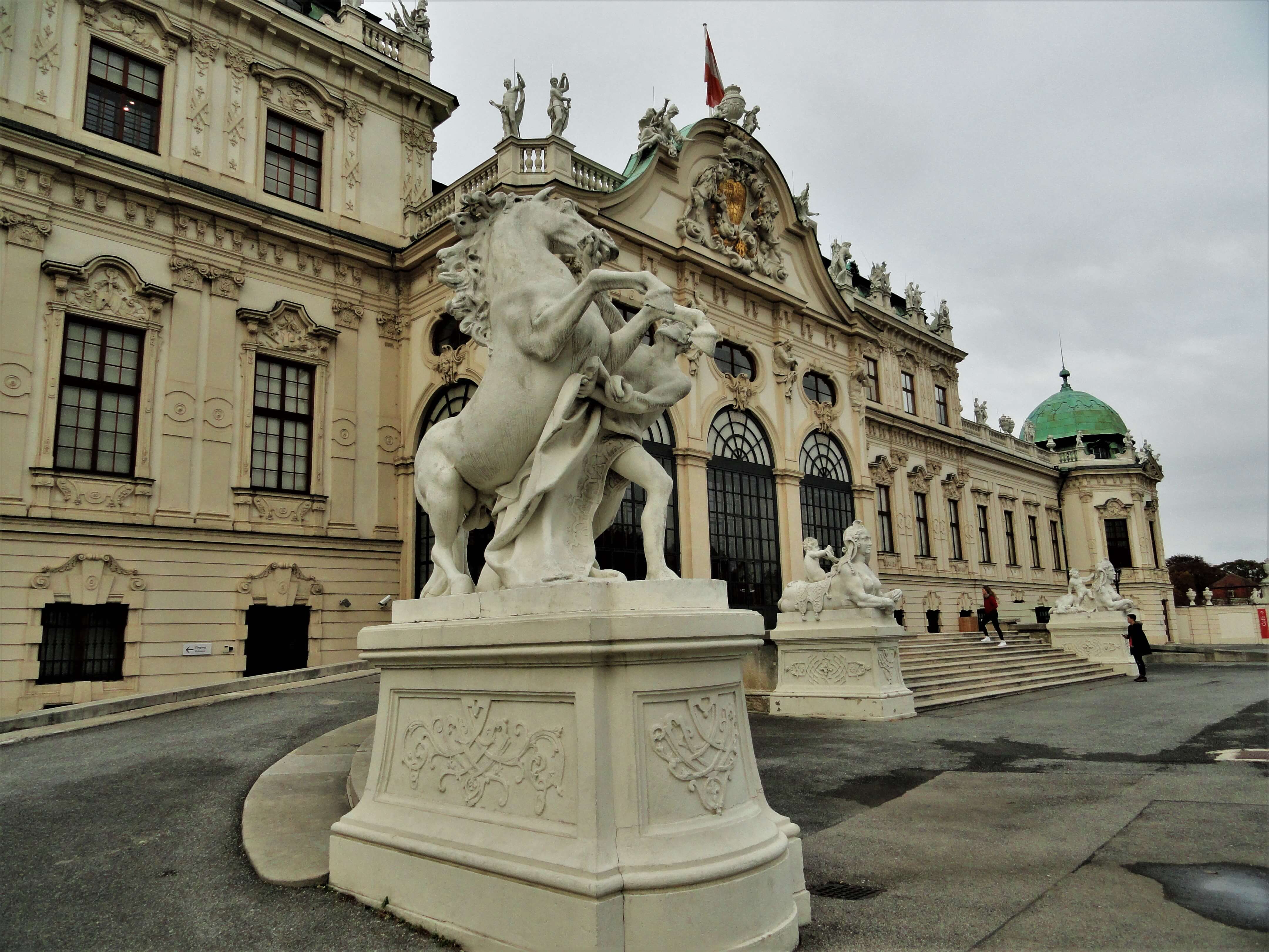 Belvedere palace in Vienna, best places to visit
