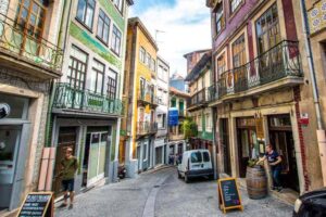 Porto street, cultural experience in Europe for first timers
