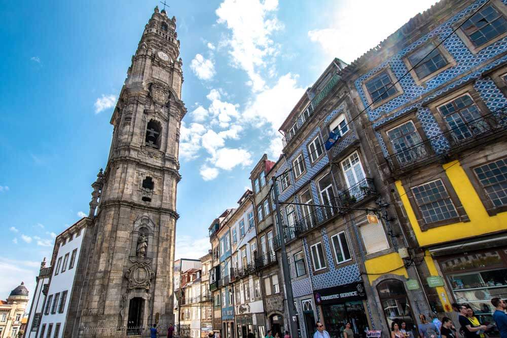 Porto tower, discovering the real europe