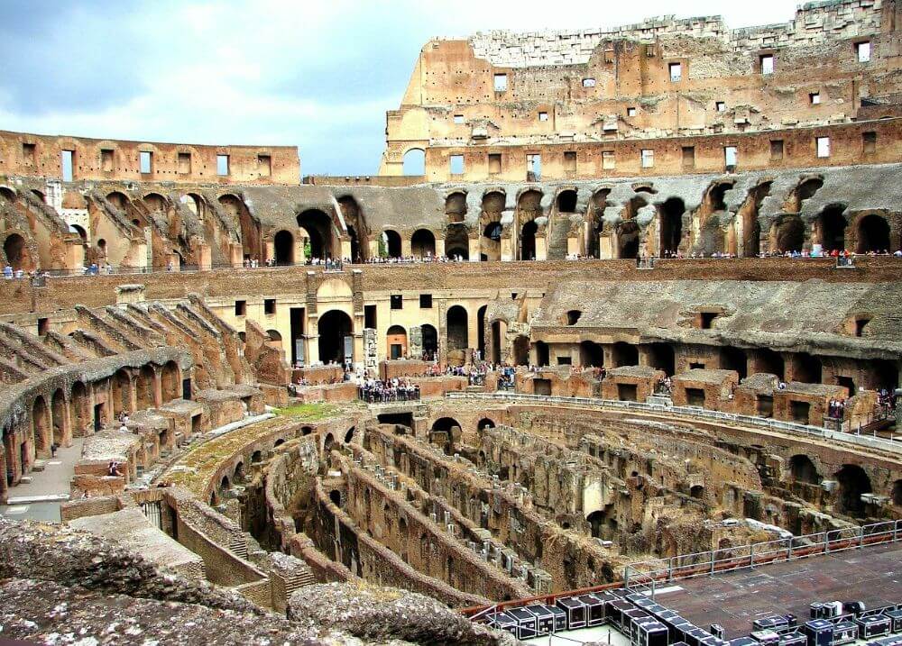 Koloseum w środku, co warto zobaczyć w Rzymie w 3 dni