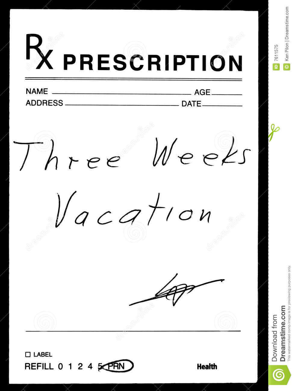 Medical prescription you need to take for summer vacations