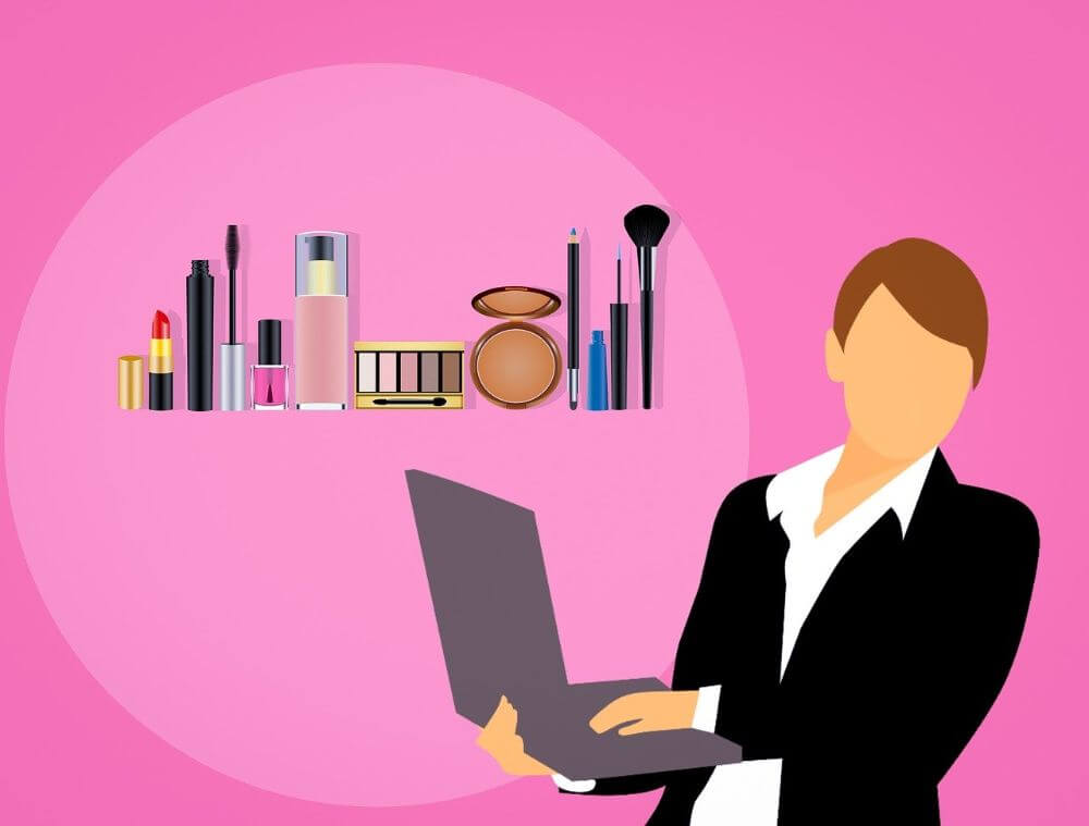 Kosmetyki, partnerskie linki dla zarabiania na blogu