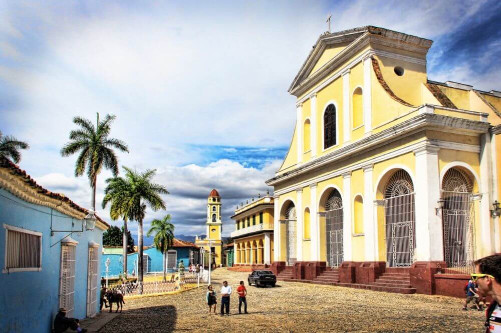 Trinidad old town with colorful houses, cuba weekly itinerary 