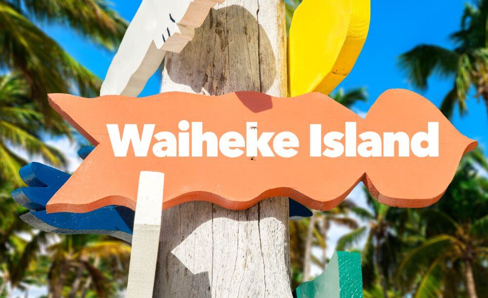 Waiheke island near Auckland, 3 days itinerary
