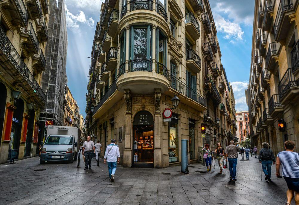 Gothic quarter in Barcelona attractions