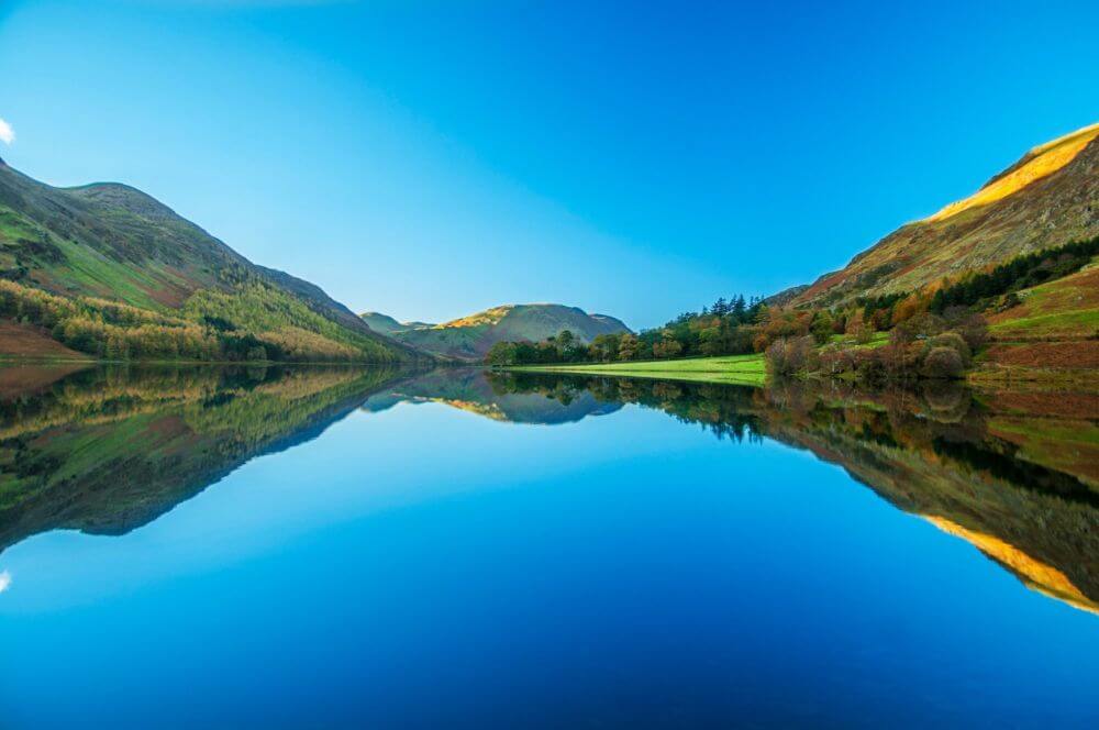 the Lake district in the UK