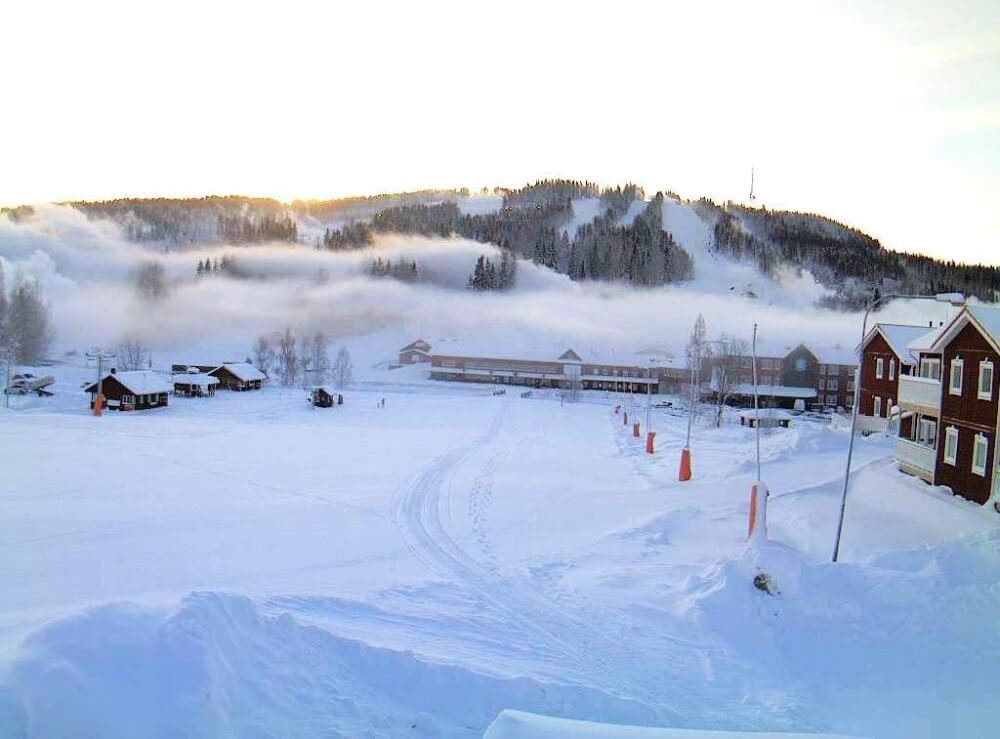 Kungsberget ski resort lodges near Stockholm