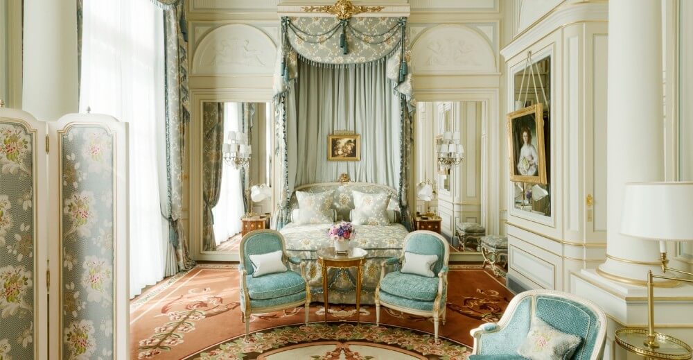 Ritz Paris Hotel suite imperiale room