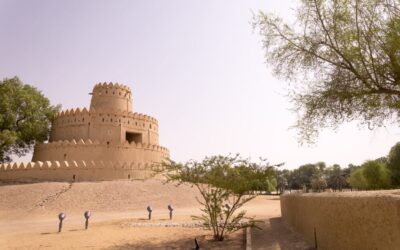 Al Jahili Fort in Al Ain near Abu Dhabi in UAE