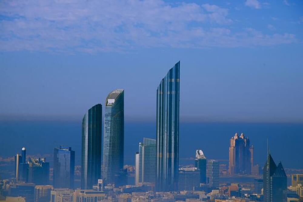 Abu Dhabi skyscrapers skyline UAE